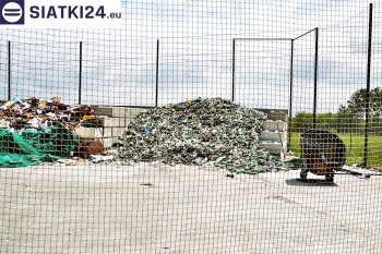 Siatki Dobre Miasto - Siatka zabezpieczająca wysypisko śmieci dla terenów Dobrego Miasta